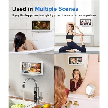 Waterproof Shower Phone Holder for Universal Smartphones