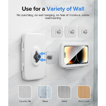 Waterproof Shower Phone Holder for Universal Smartphones