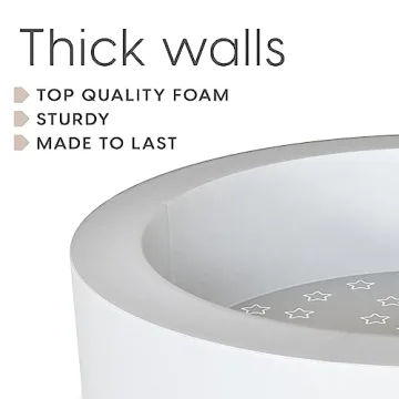 Milliard Foam Ball Pit for Toddlers and Babies - Safe and Durable