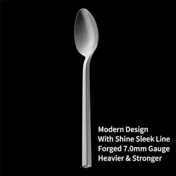 Alata Cube Forged Stainless Steel Flatware Set - Service for 4