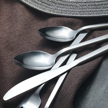 Alata Cube Forged Stainless Steel Flatware Set - Service for 4