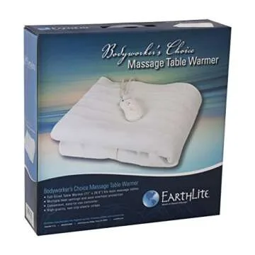 EARTHLITE BODYWORKER’S CHOICE Massage Table Warmer – Three Heat Settings, Felt Lined Heating Pad (30” x 71”) | One-Year Replacement Guarantee