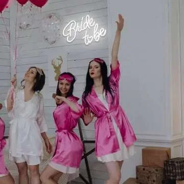 Bride to Be Neon Sign for Wedding and Bachelorette Parties