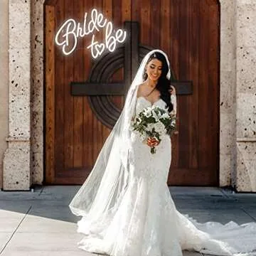 Bride to Be Neon Sign for Wedding and Bachelorette Parties