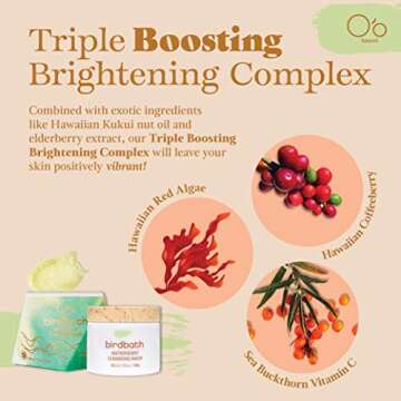 O’o Hawaii Birdbath Cleansing Balm 3.5oz – Anti-Aging