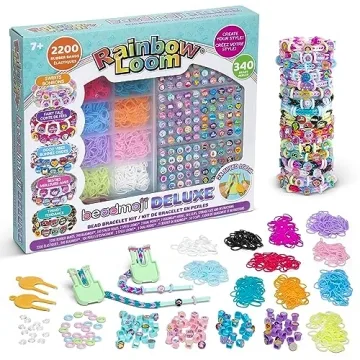 Rainbow Loom Beadmoji Deluxe DIY Rubber Band Kit