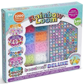 Rainbow Loom Beadmoji Deluxe DIY Rubber Band Kit
