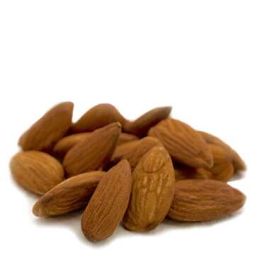 True California Organic Nonpareil Whole Almonds – 1 LB Raw, Unsalted & Vegan