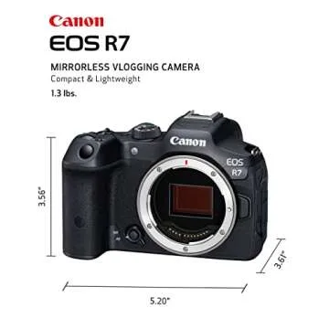 Canon EOS R7 Camera with 32.5MP for 4K Video