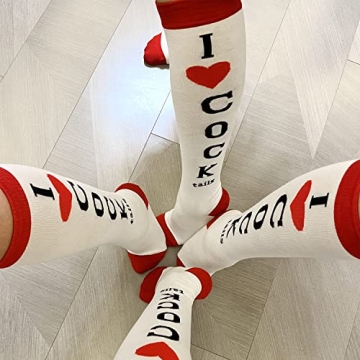 Bibalabili Funny Socks I Love Cocktails for Parties