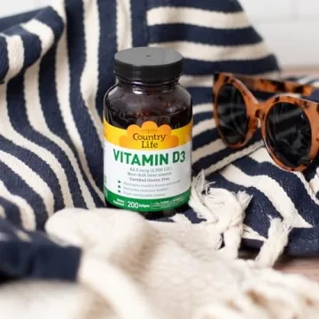 Country Life Vitamin D3 Soft Gels for Enhanced Health