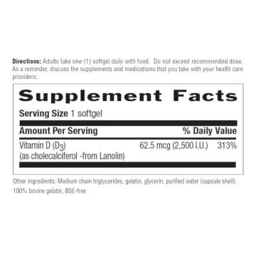 Country Life Vitamin D3 Soft Gels for Enhanced Health