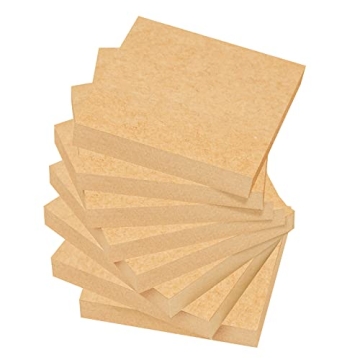 EOOUT Brown Sticky Notes - Elegant 3x3 Inches, 8 Pads, Super Sticky Design for Effective Organizatio...