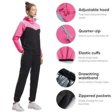 HOTSUIT Sauna Suit for Women Weight Loss and Workouts