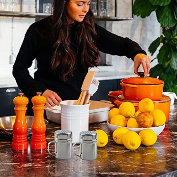 AIFUDA Stainless Steel Dredge Shaker Set with Stencils