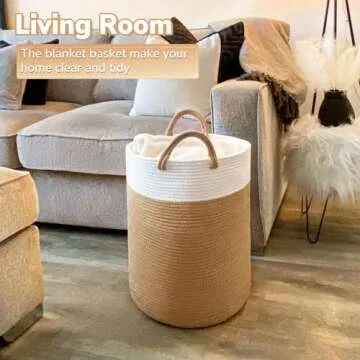 Stylish INDRESSME Large Laundry Hamper for Easy Storage