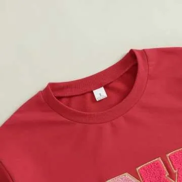 Matching Mommy and Me Valentine's Sweatshirt Set