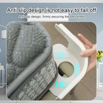 LANMOK Lock Sheet Holders for All Mattress Sizes