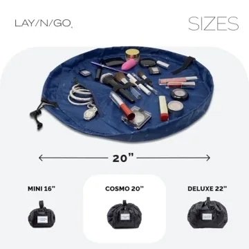 Lay-n-Go Cosmo Makeup Bag - Portable & Washable Organizer