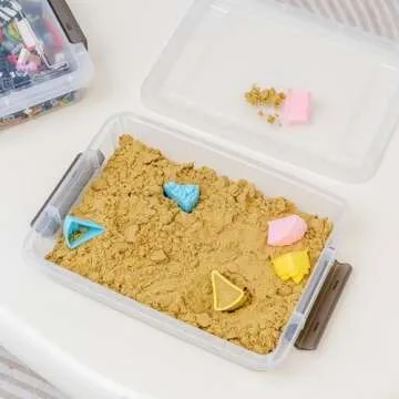 Citylife Portable Project Case - Clear File Box Organizers