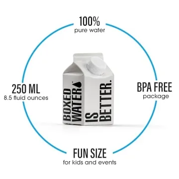 Boxed Water 8.5 oz. Mini Pack - Eco-Friendly Hydration