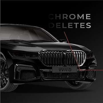 VViViD Gloss Silver Chrome Vinyl Tape 2in x 30ft - Durable Finish