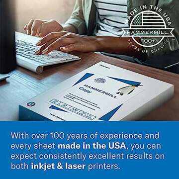 Hammermill Premium 28lb Color Copy Paper - 500 Sheets