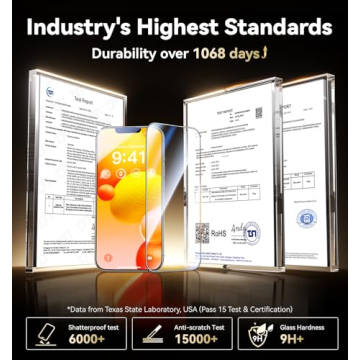 Opxyl iPhone 14 Screen Protector - 9H+ Military Grade