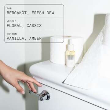 DedCool Poop Drops (01 Taunt, 1 fl oz) Bathroom Deodorizer, Poop Odor Eliminator, Before You Go Toilet Drops, For Home, Travel, Office, College Dorm Bathroom, Natural, Clean, Non-Toxic