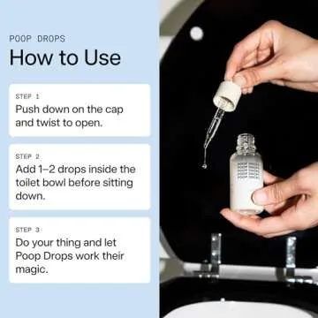DedCool Poop Drops (01 Taunt, 1 fl oz) Bathroom Deodorizer, Poop Odor Eliminator, Before You Go Toilet Drops, For Home, Travel, Office, College Dorm Bathroom, Natural, Clean, Non-Toxic
