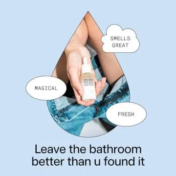 DedCool Poop Drops (01 Taunt, 1 fl oz) Bathroom Deodorizer, Poop Odor Eliminator, Before You Go Toilet Drops, For Home, Travel, Office, College Dorm Bathroom, Natural, Clean, Non-Toxic