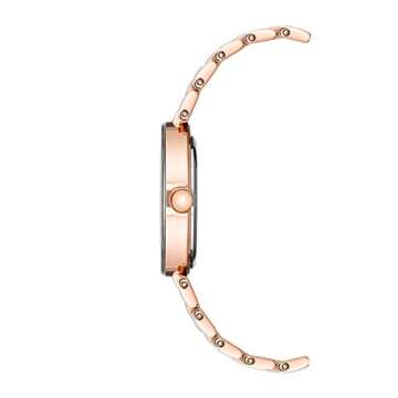 Anne Klein Women's Genuine Diamond Dial Bracelet Watch