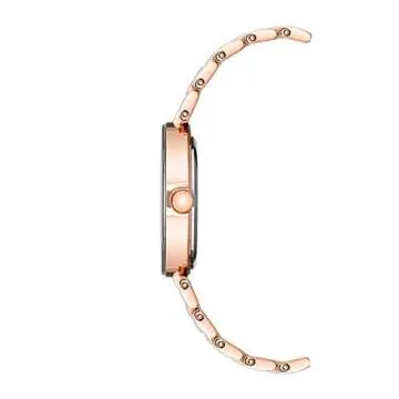 Anne Klein Women's Genuine Diamond Dial Bracelet Watch