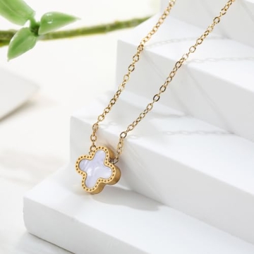 TICVRSS Lucky Clover Jewelry Set - Elegant Bracelet & Earrings