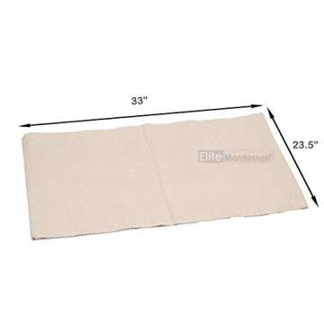 Elite Montessori Accessories Rug Children Playing Mat Classroom Working Rug - Medium