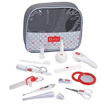 American Red Cross Deluxe Health and Grooming Kit | Essential Infant Care Set with Tote