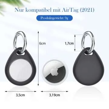 Tough & Stylish Biuupa AirTag Holders for Safe Tracking