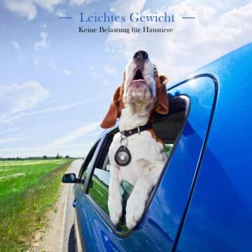 Biuupa 4-Pack Airtag Holder with Keyring - Shockproof, Anti-Scratch TPU Protective Case with Transparent Front Cover and Keychain, Case for Luggage, Accessories for Apple Air Tag. (Black and Violet)