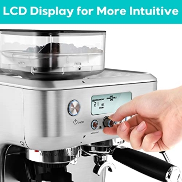 CASABREWS Espresso Machine with Integrated Grinder