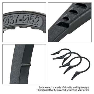 Camera Lens Filter Wrench Kit for All Filter Sizes