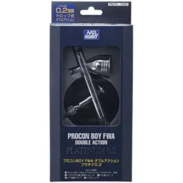 GSI Creos Mr. Procon Boy FWA Platinum Airbrush – 0.2mm Nozzle Excellence
