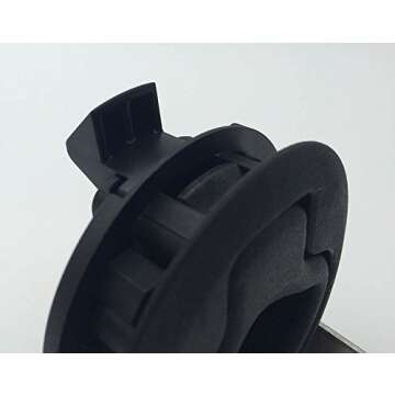 Slam Latch Round Pull Latch for 1/2" Door Replacement