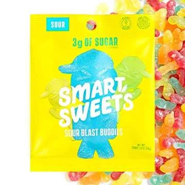 SMART SWEETS Sour Blast Buddies - Healthy Gummy Treats