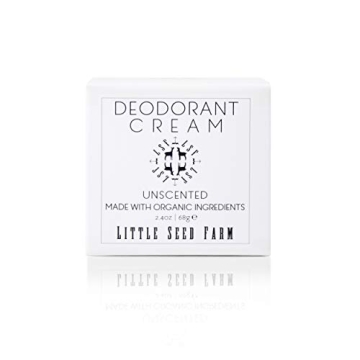 Little Seed Farm All Natural Deodorant Cream, Aluminum Free Deodorant for Women or Men, 2.4 Ounce - ...