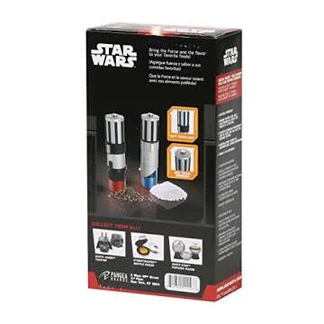 Star Wars Lightsaber Salt and Pepper Grinders Set