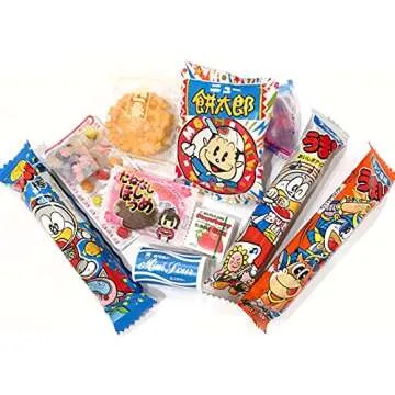 Samurai Kid Dagashi Set Fun Japanese Candy 36pc