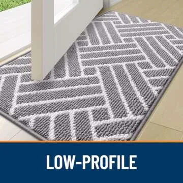 OLANLY Indoor Door Mat for Dirt Resistance and Absorption