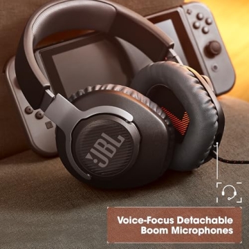 JBL Quantum 100 Gaming Headphones - Wired Over-Ear