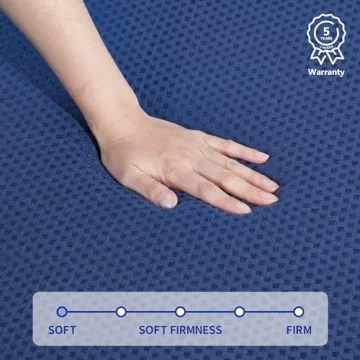 Olee Sleep Tri-Folding Memory Foam Mattress for Camping