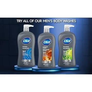 Dial Men 3in1 Body, Hair and Face Wash Hydro Fresh